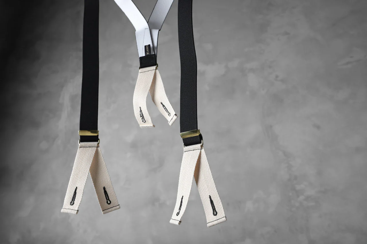 KLASICA SUS UK MARINE SUSPENDER / BELGIUM GEVAERT© RUBBER (BLACK) - Image 18