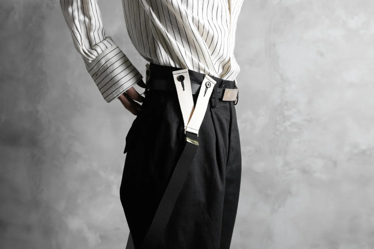 KLASICA SUS UK MARINE SUSPENDER / BELGIUM GEVAERT© RUBBER (BLACK) - Image 25