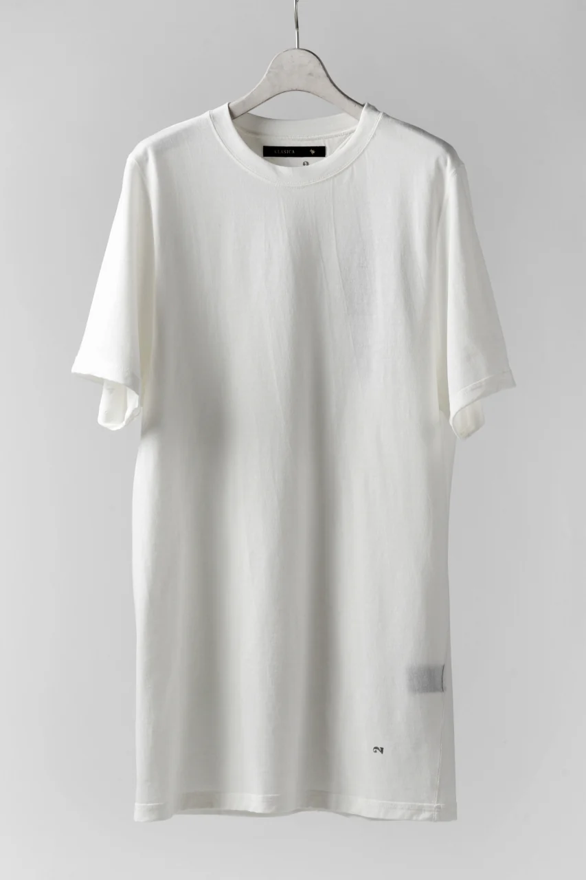 KLASICA MORE(edit.2) LOOSEY T-SHIRT / DRY TWILL JERSEY (ECRU)