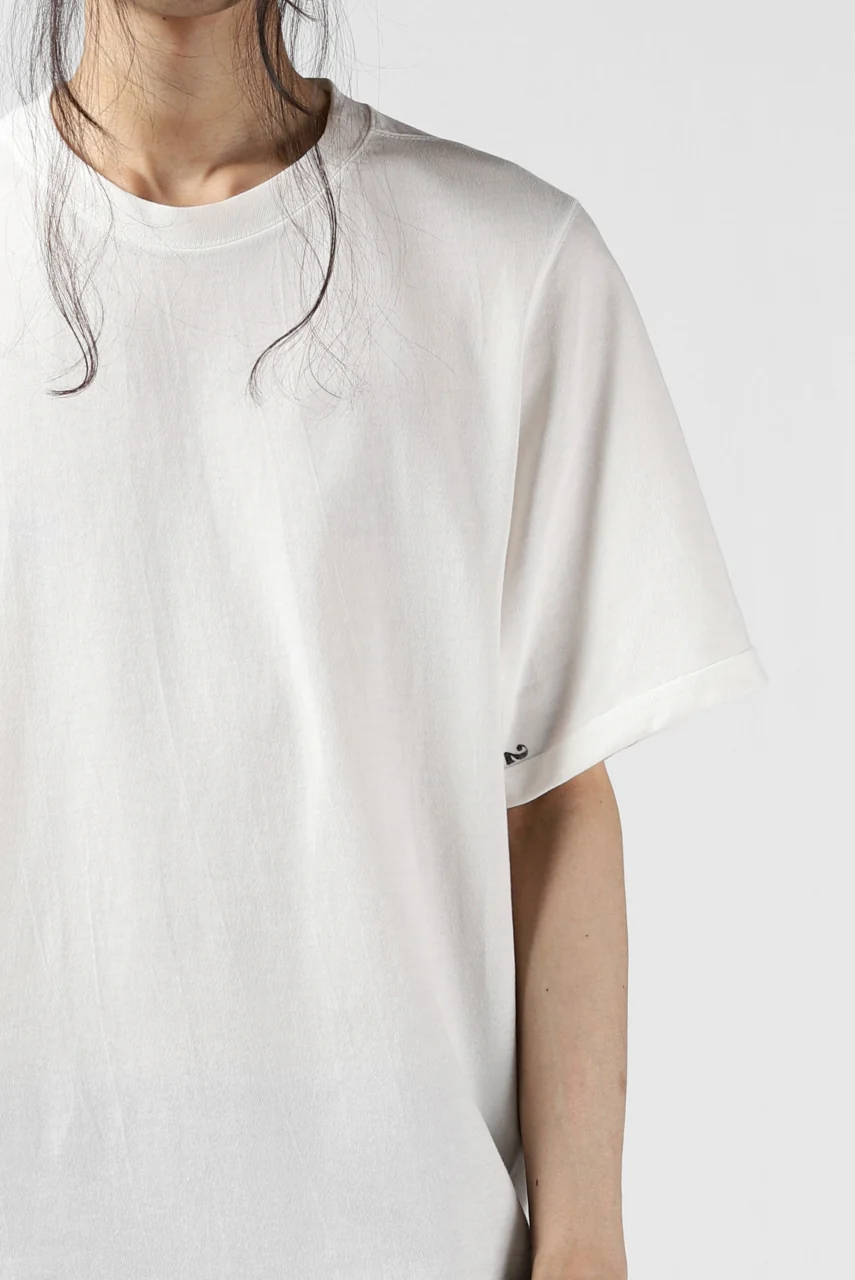 KLASICA MORE(edit.2) LOOSEY T-SHIRT / DRY TWILL JERSEY (ECRU) - Image 11