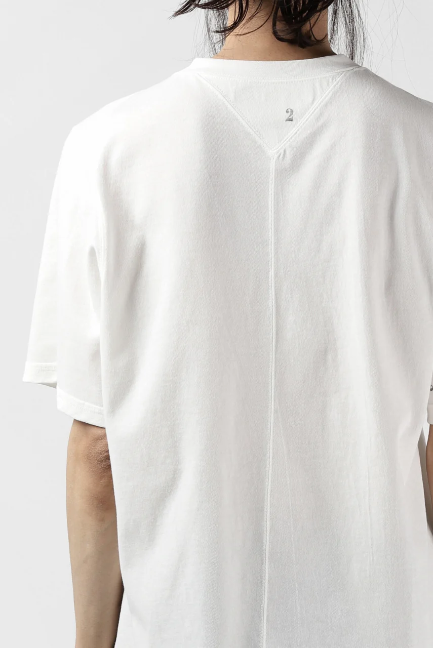 KLASICA MORE(edit.2) LOOSEY T-SHIRT / DRY TWILL JERSEY (ECRU) - Image 13