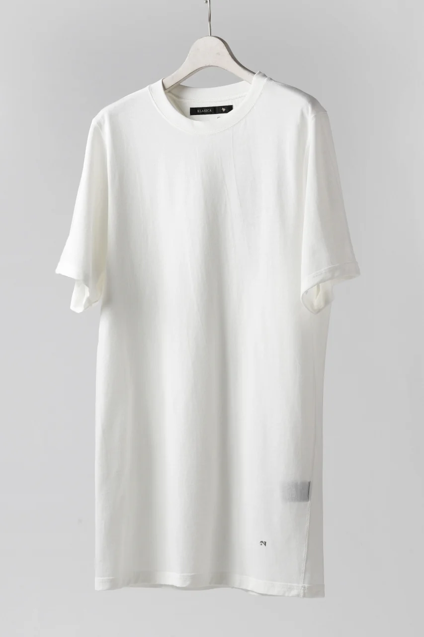 KLASICA MORE(edit.2) LOOSEY T-SHIRT / DRY TWILL JERSEY (ECRU) - Image 15