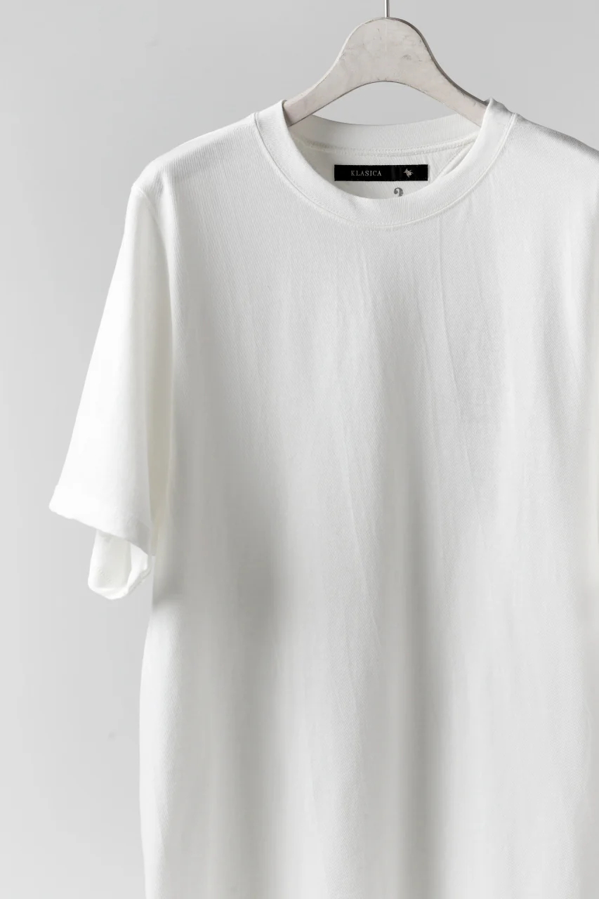 KLASICA MORE(edit.2) LOOSEY T-SHIRT / DRY TWILL JERSEY (ECRU) - Image 19