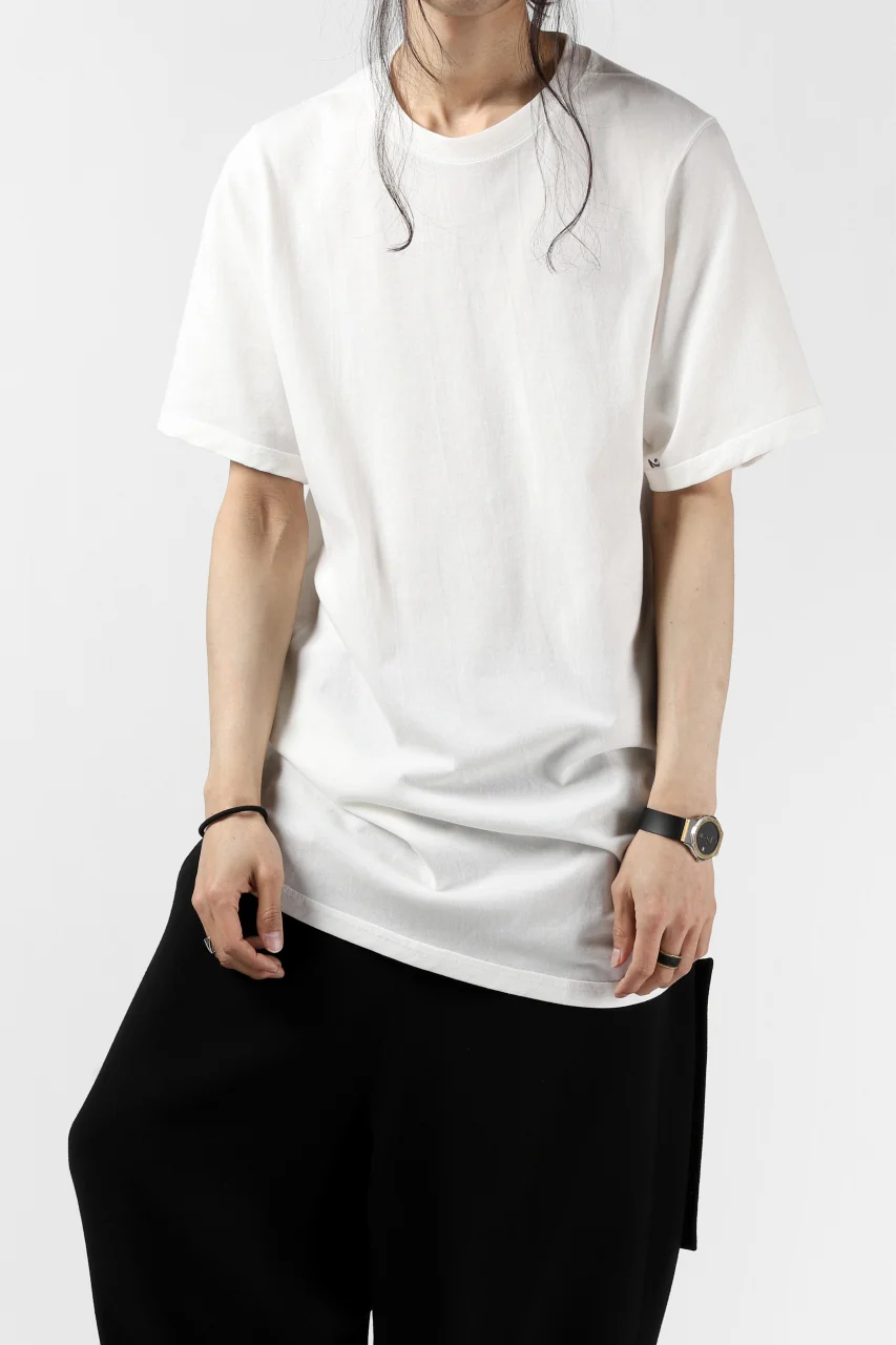 KLASICA MORE(edit.2) LOOSEY T-SHIRT / DRY TWILL JERSEY (ECRU) - Image 2