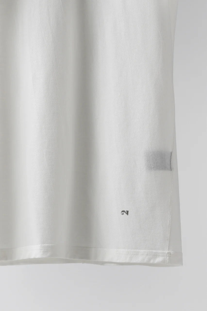 KLASICA MORE(edit.2) LOOSEY T-SHIRT / DRY TWILL JERSEY (ECRU) - Image 21
