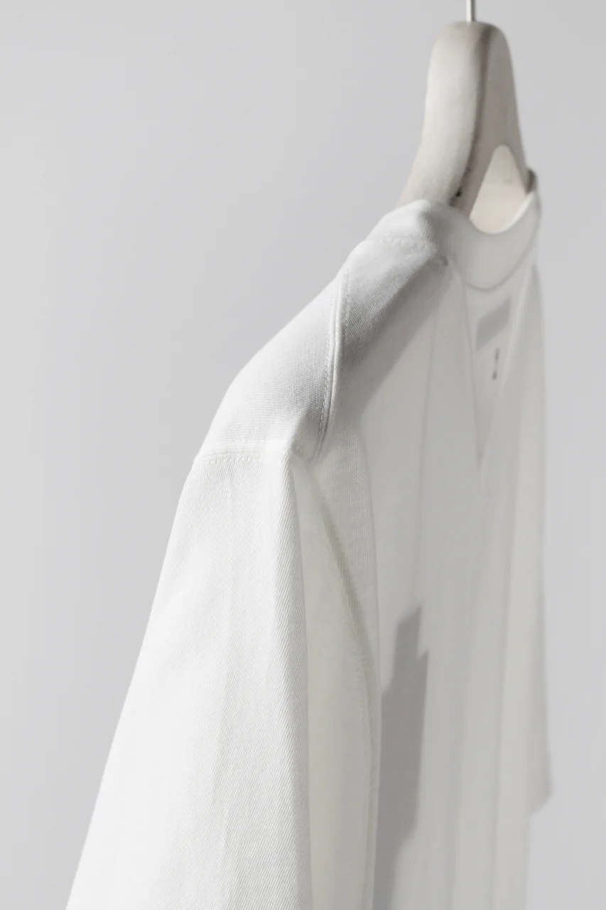 KLASICA MORE(edit.2) LOOSEY T-SHIRT / DRY TWILL JERSEY (ECRU) - Image 23
