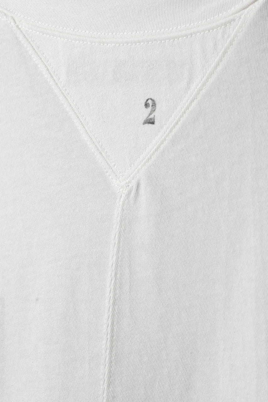 KLASICA MORE(edit.2) LOOSEY T-SHIRT / DRY TWILL JERSEY (ECRU) - Image 25