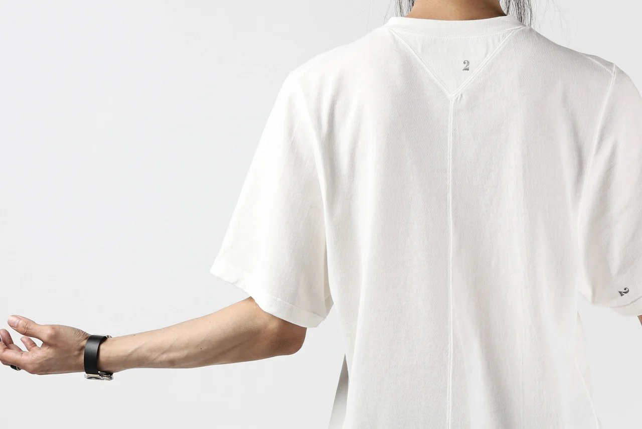 KLASICA MORE(edit.2) LOOSEY T-SHIRT / DRY TWILL JERSEY (ECRU) - Image 27