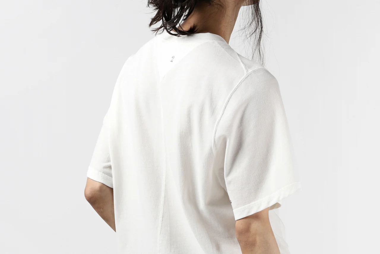 KLASICA MORE(edit.2) LOOSEY T-SHIRT / DRY TWILL JERSEY (ECRU) - Image 28