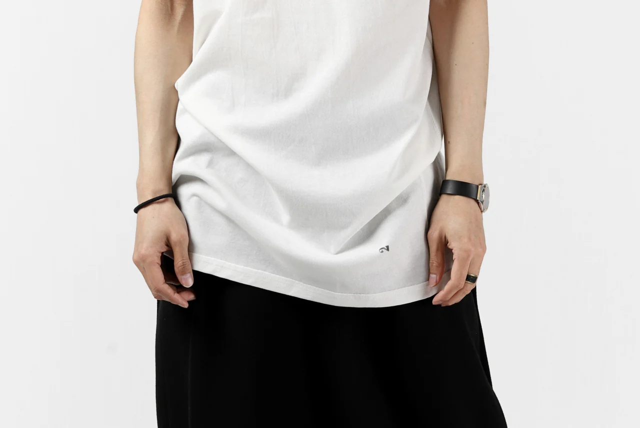 KLASICA MORE(edit.2) LOOSEY T-SHIRT / DRY TWILL JERSEY (ECRU) - Image 29