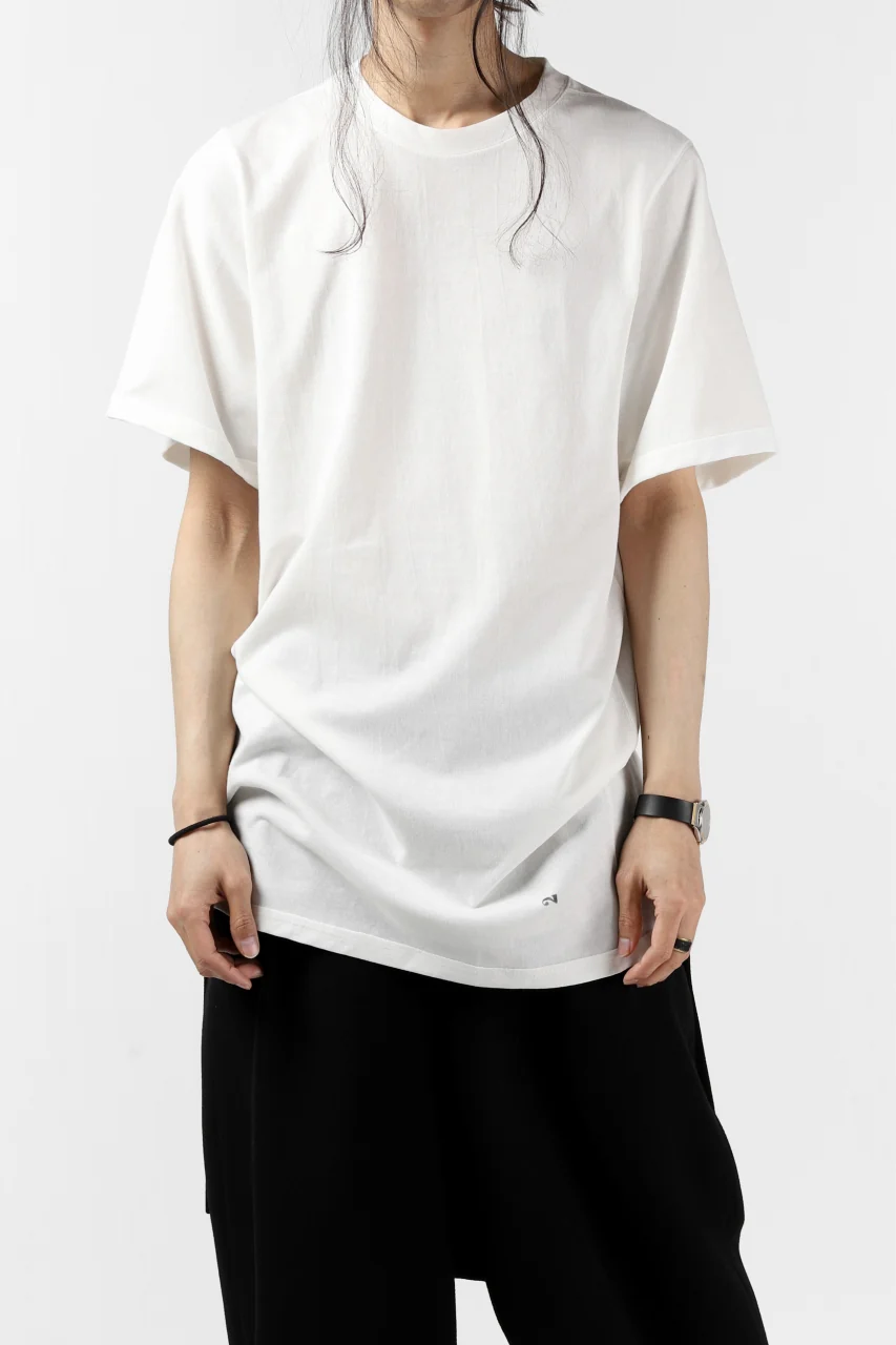 KLASICA MORE(edit.2) LOOSEY T-SHIRT / DRY TWILL JERSEY (ECRU) - Image 9