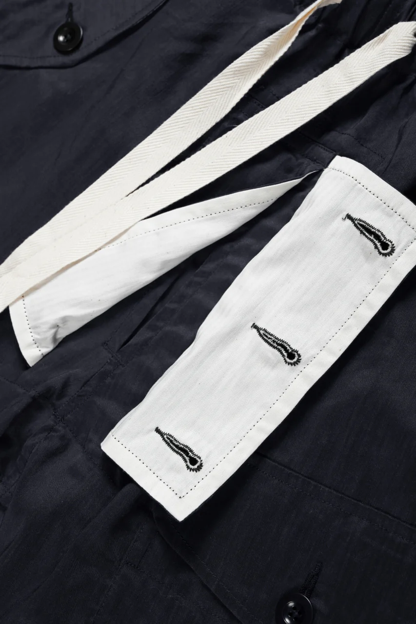 KLASICA "R.NⅡ" LIMITED - DECKPANTS /  NATURAL SOLOTEX (NIGHT) - Image 7