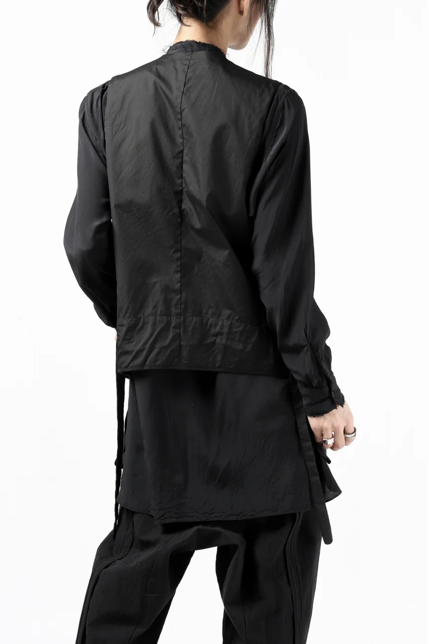 KLASICA REVOLT VEST / TRI MIX HIGH DENSITY PLAIN (BLACK) - Image 12