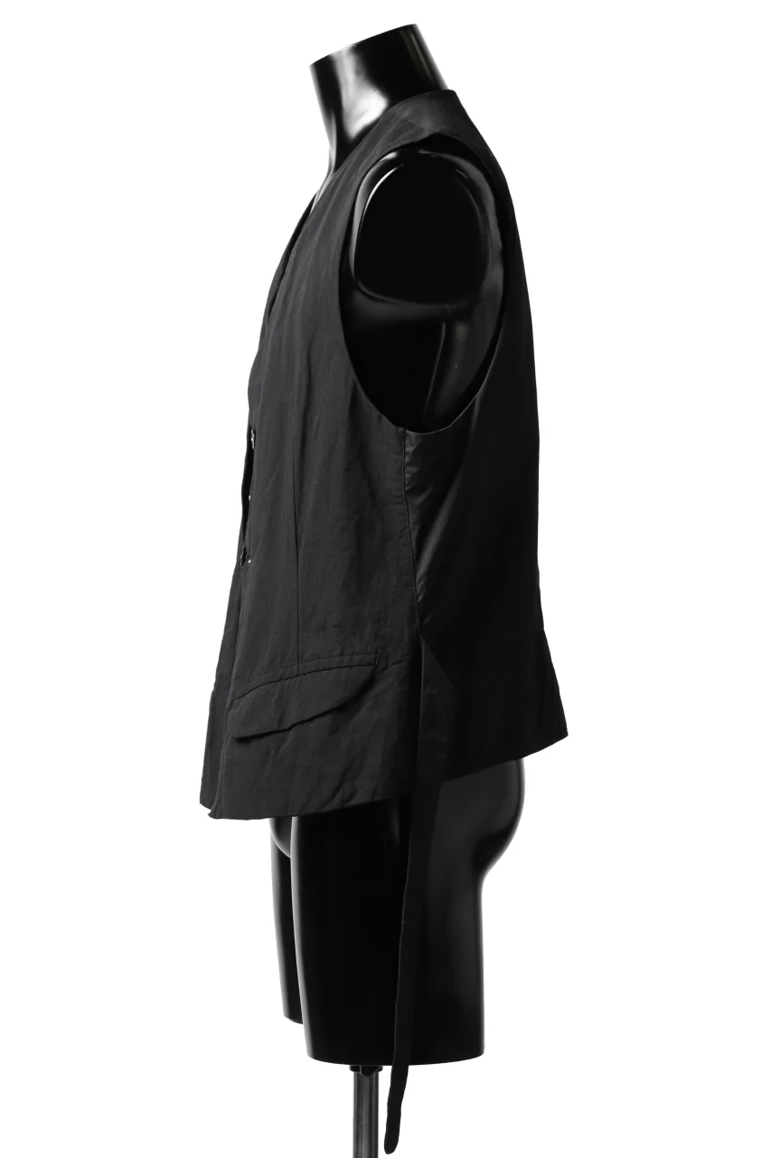 KLASICA REVOLT VEST / TRI MIX HIGH DENSITY PLAIN (BLACK) - Image 17