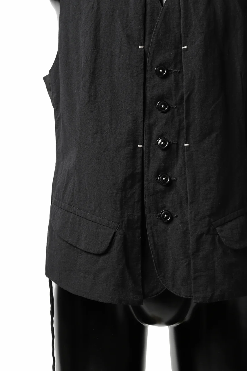 KLASICA REVOLT VEST / TRI MIX HIGH DENSITY PLAIN (BLACK) - Image 20
