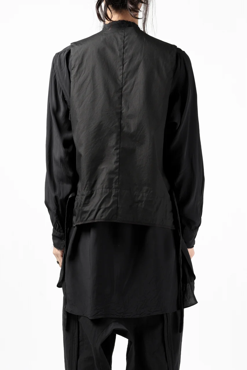 KLASICA REVOLT VEST / TRI MIX HIGH DENSITY PLAIN (BLACK) - Image 8
