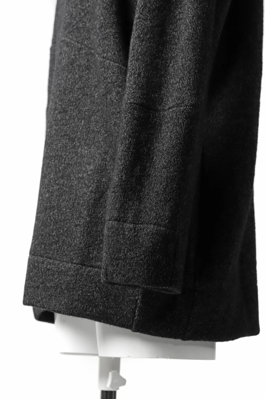 KLASICA SAB CREW PULL OVER / WOOL&COTTON JERSEY (HEATHER) - Image 12
