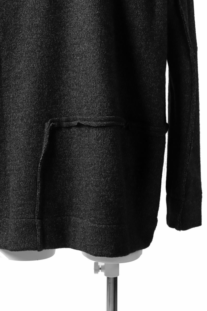 KLASICA SAB CREW PULL OVER / WOOL&COTTON JERSEY (HEATHER) - Image 14