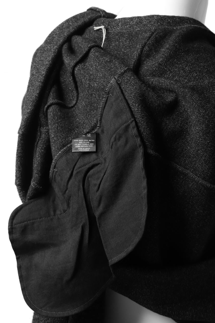 KLASICA SAB CREW PULL OVER / WOOL&COTTON JERSEY (HEATHER) - Image 16