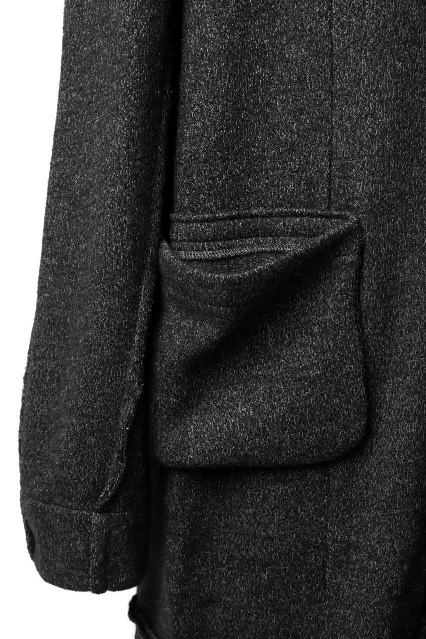 KLASICA SAB GENOU CARDIGAN-COAT / WOOL&COTTON JERSEY (HEATHER) - Image 19