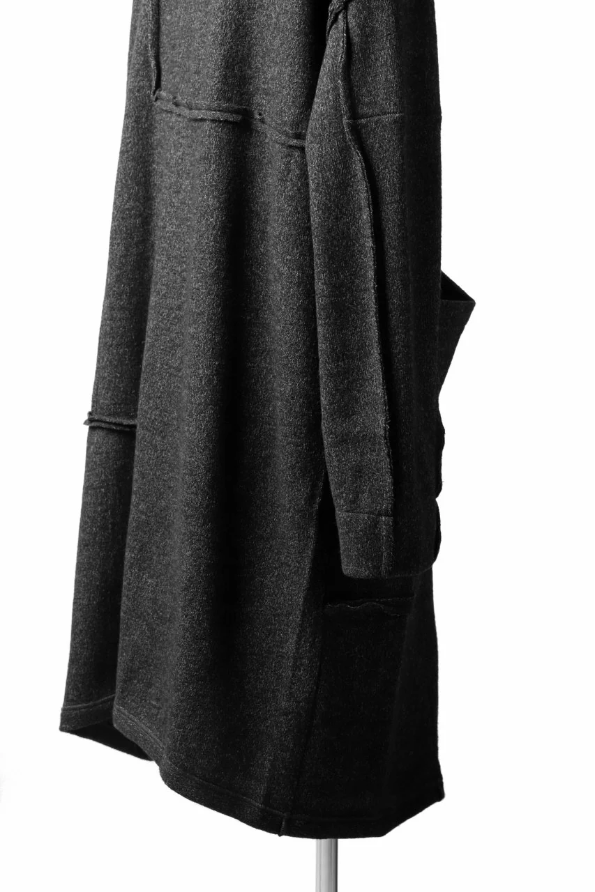 KLASICA SAB GENOU CARDIGAN-COAT / WOOL&COTTON JERSEY (HEATHER) - Image 27