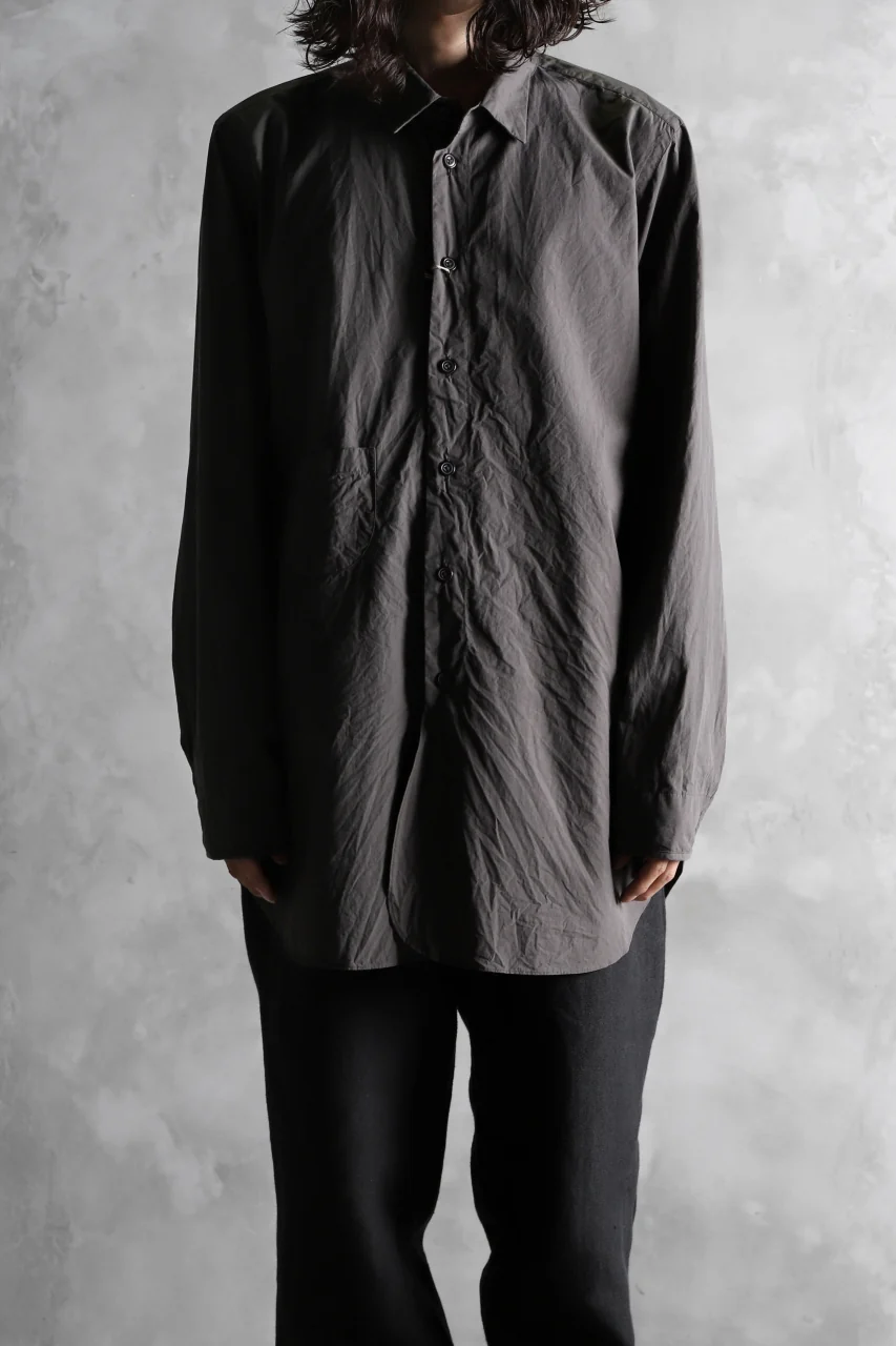 KLASICA SABRON BUTTON FRY SHIRT / TYPE-WRITER CLOTH (MOSS) - Image 15