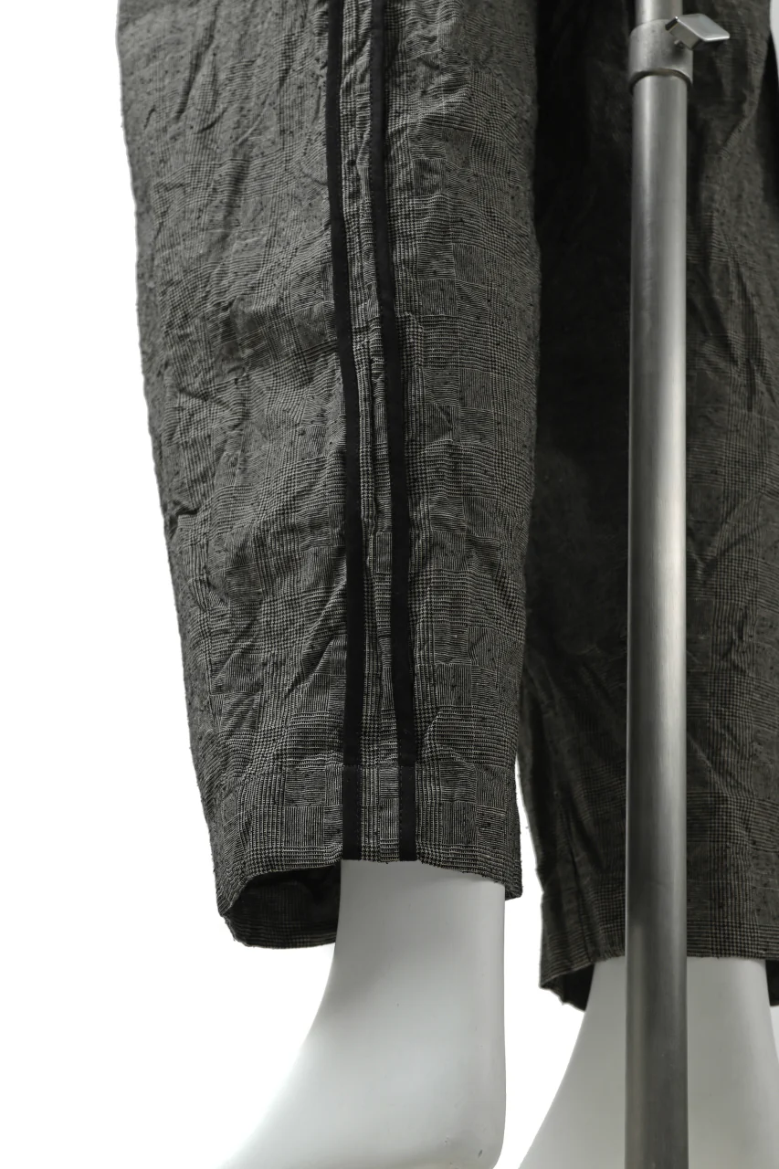 KLASICA SABRON CONSTRUCTED TROUSERS / ORIGINAL PONGEE NEP (GLEN CHECK) - Image 17