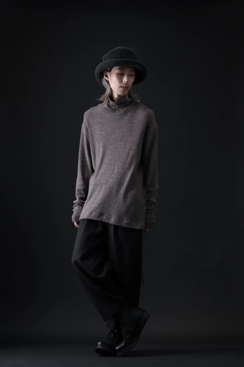 KLASICA SABRON CONSTRUCTED TROUSERS / REPULSION NIGHT GLEN CHECK WOOL (SHADOW CHECK) - Image 15