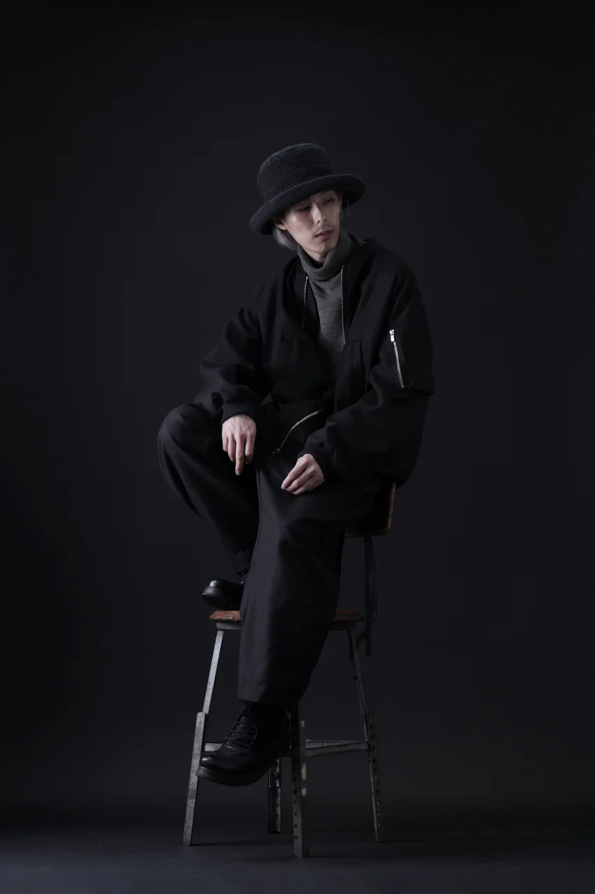 KLASICA SABRON CONSTRUCTED TROUSERS / REPULSION NIGHT GLEN CHECK WOOL (SHADOW CHECK) - Image 21