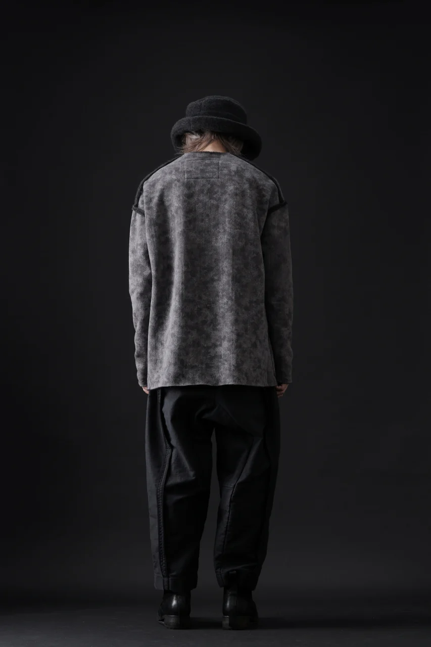 KLASICA SABRON CONSTRUCTED TROUSERS / SURPHER DYED MOLE SKIN (DEEP SEA) - Image 23