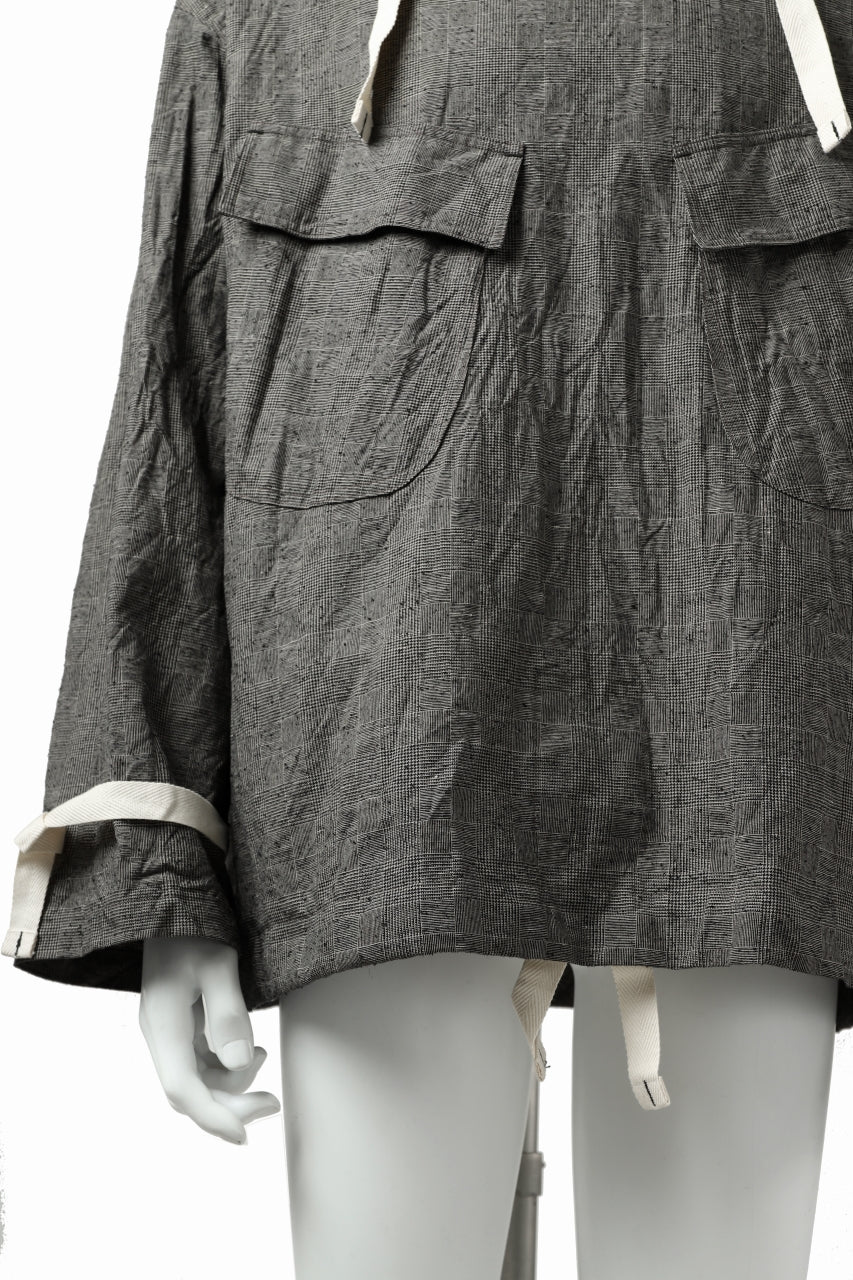 KLASICA SALVATION ANORAK PARKA / ORIGINAL PONGEE NEP (GLEN CHECK) - Image 24