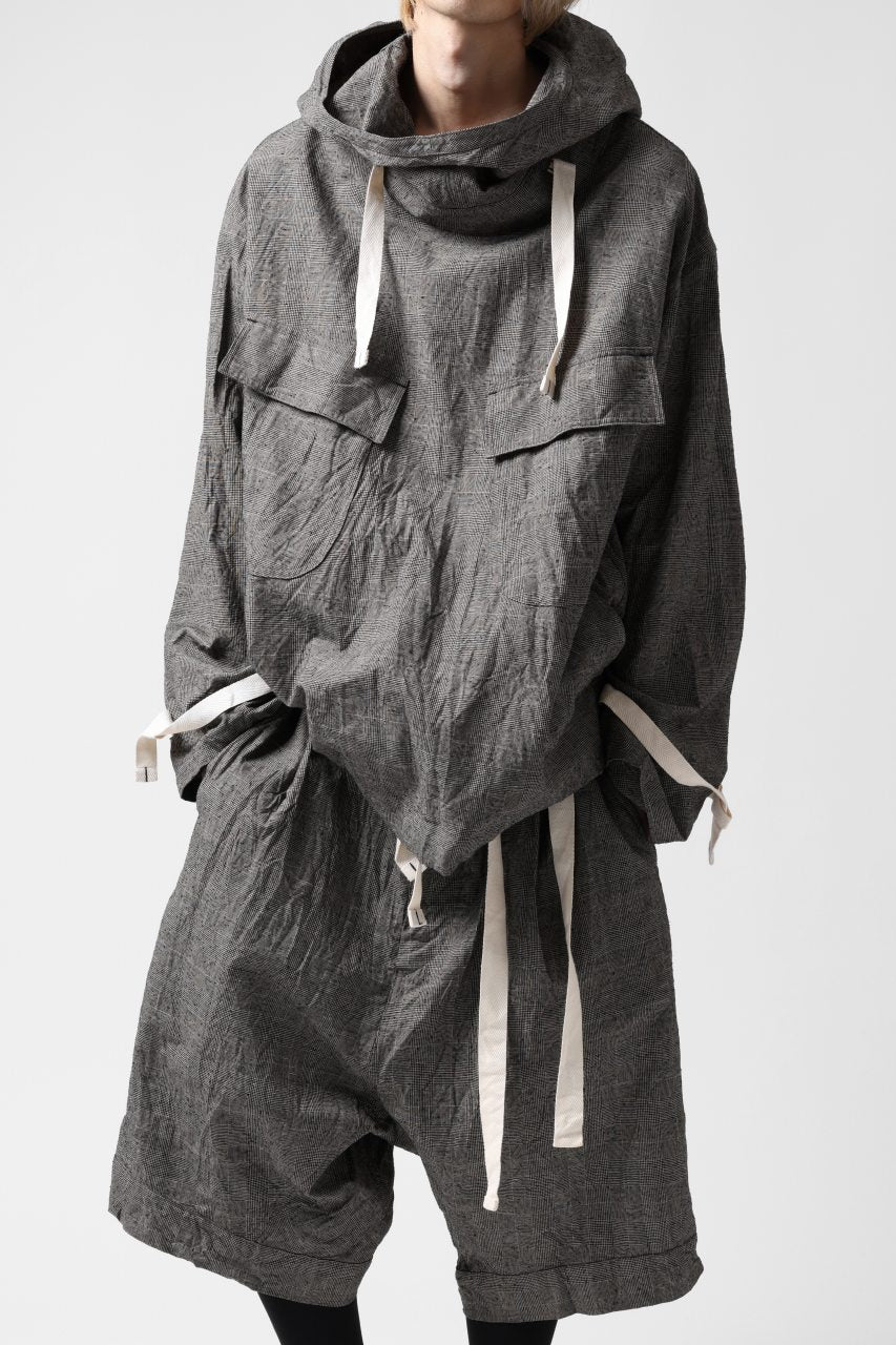 KLASICA SALVATION ANORAK PARKA / ORIGINAL PONGEE NEP (GLEN CHECK) - Image 4
