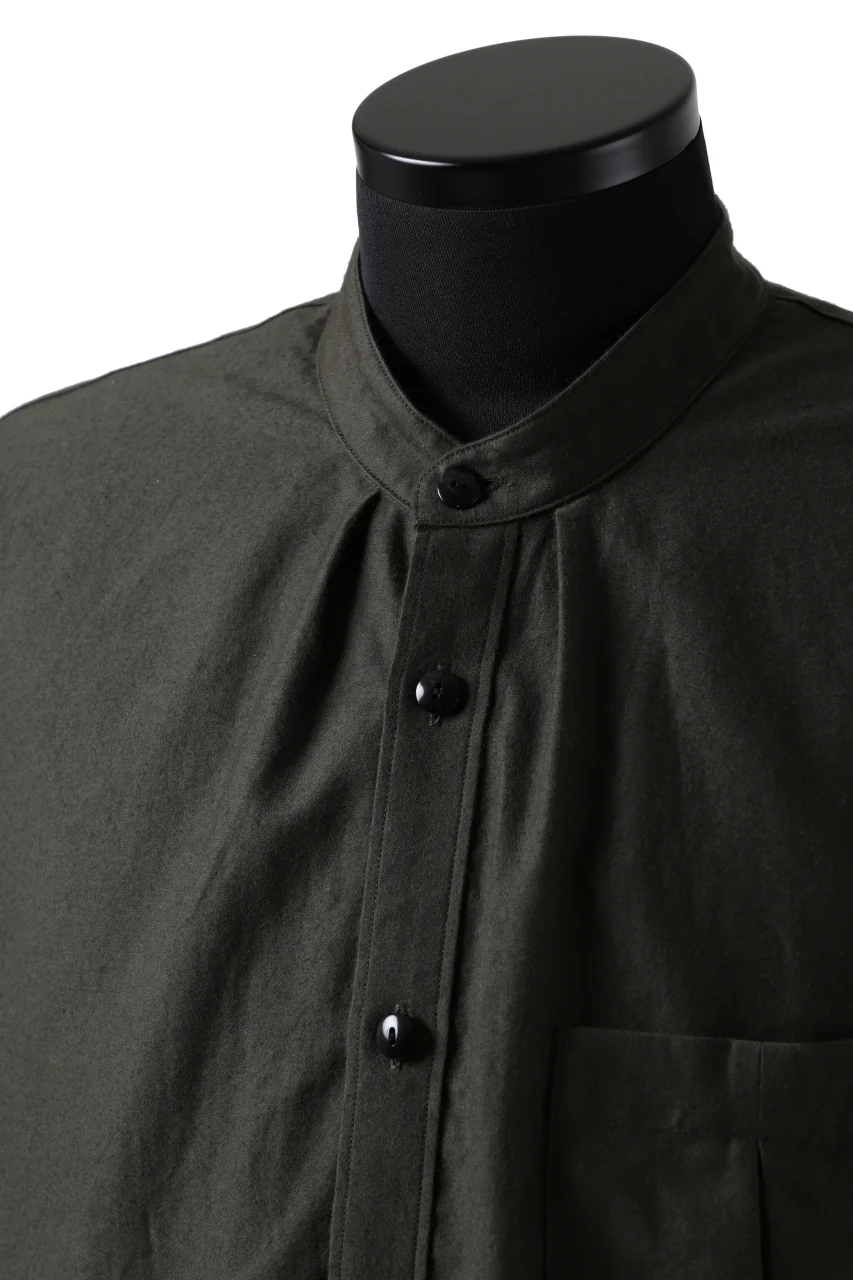 KLASICA SH-038 ATELIER SHIRT / SOFT MICRO MOLESKIN (LOG WOOD) - Image 14
