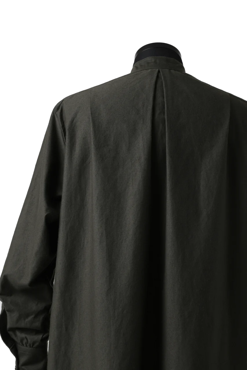 KLASICA SH-038 ATELIER SHIRT / SOFT MICRO MOLESKIN (LOG WOOD) - Image 18