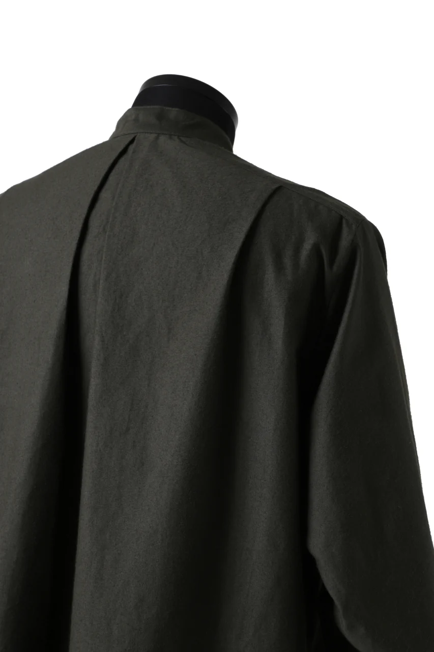 KLASICA SH-038 ATELIER SHIRT / SOFT MICRO MOLESKIN (LOG WOOD) - Image 19