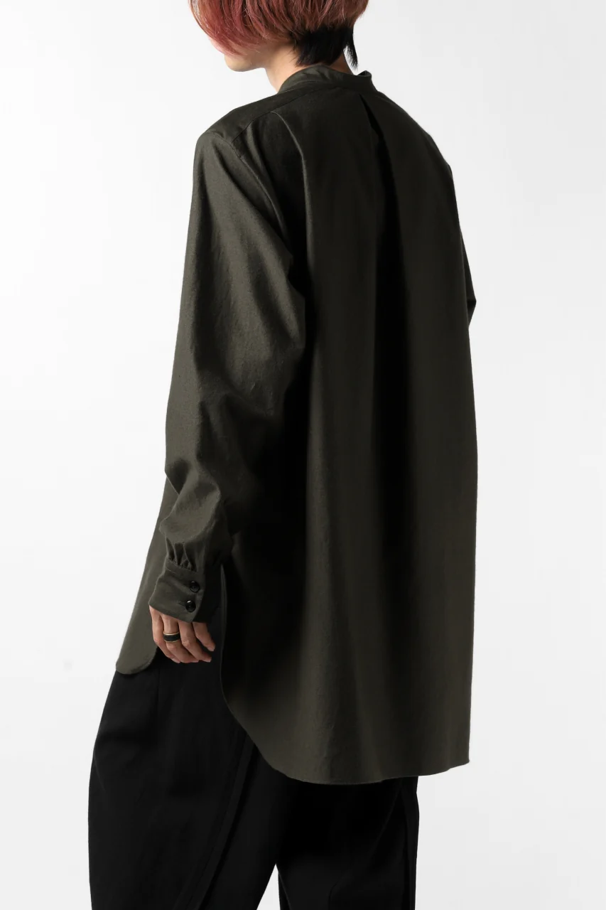 KLASICA SH-038 ATELIER SHIRT / SOFT MICRO MOLESKIN (LOG WOOD) - Image 22