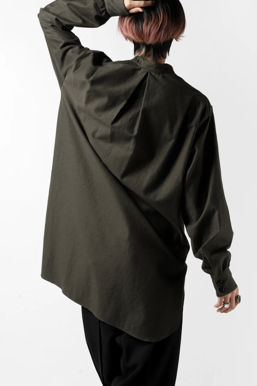 KLASICA SH-038 ATELIER SHIRT / SOFT MICRO MOLESKIN (LOG WOOD) - Image 24