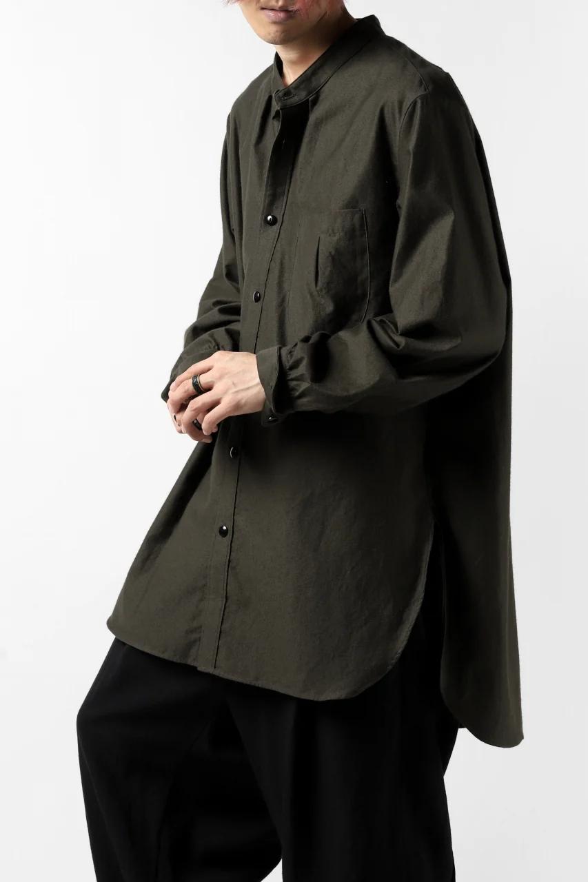 KLASICA SH-038 ATELIER SHIRT / SOFT MICRO MOLESKIN (LOG WOOD) - Image 27
