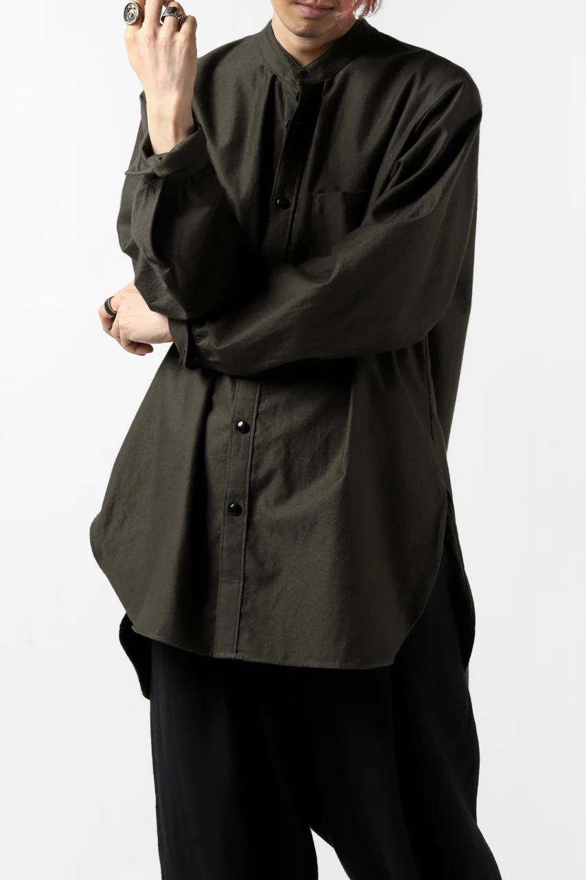 KLASICA SH-038 ATELIER SHIRT / SOFT MICRO MOLESKIN (LOG WOOD) - Image 28