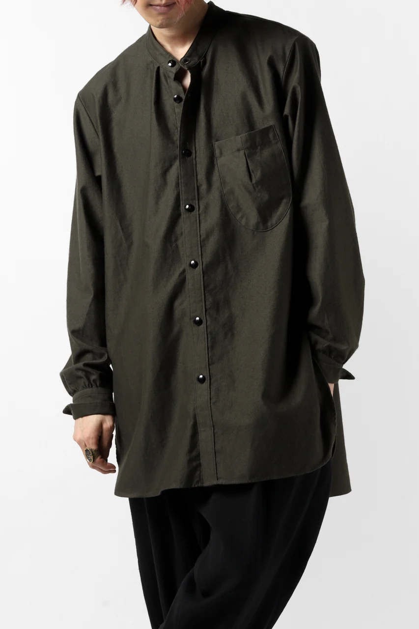 KLASICA SH-038 ATELIER SHIRT / SOFT MICRO MOLESKIN (LOG WOOD) - Image 29