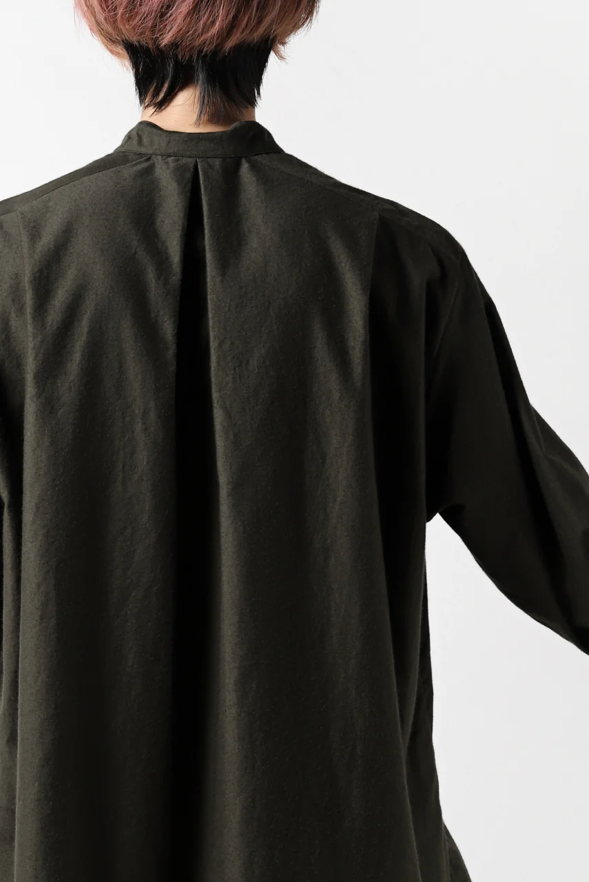 KLASICA SH-038 ATELIER SHIRT / SOFT MICRO MOLESKIN (LOG WOOD) - Image 30