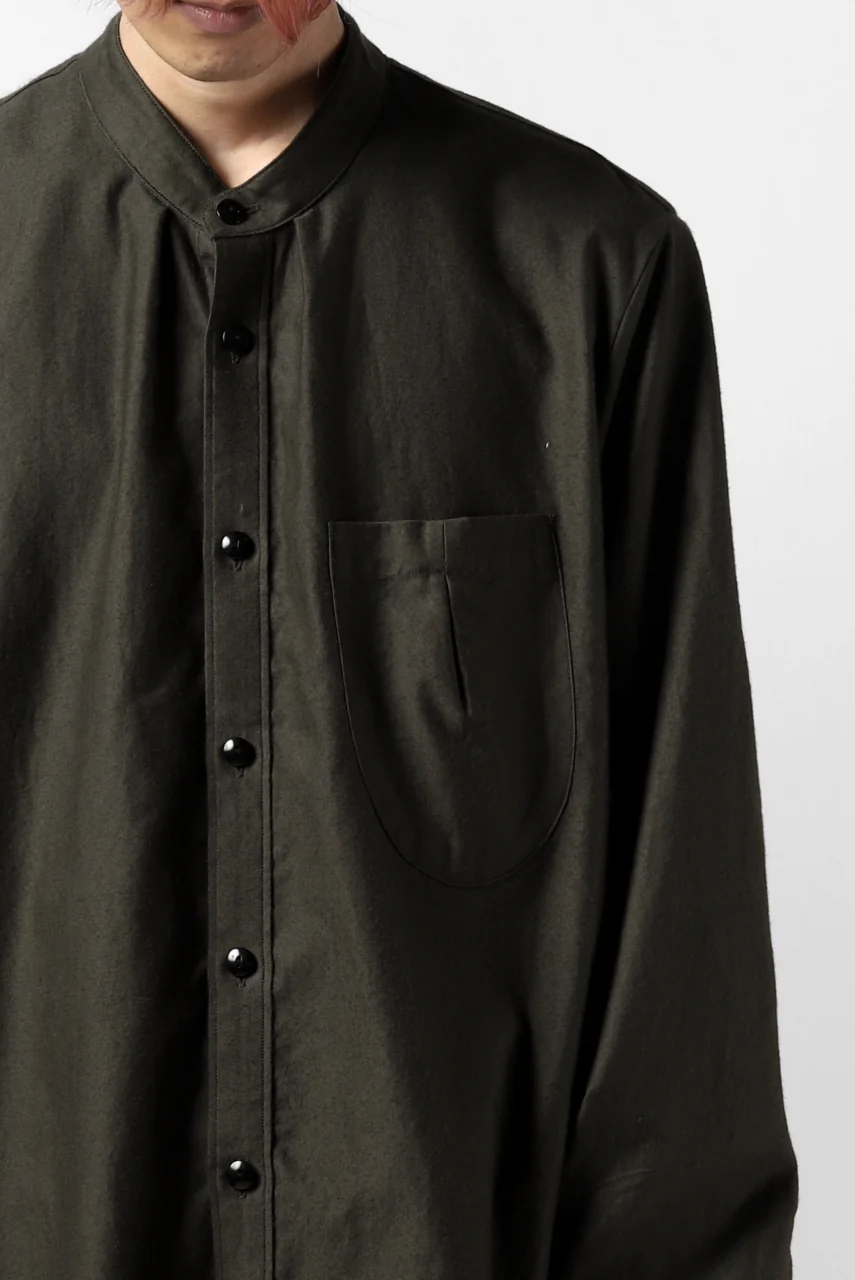 KLASICA SH-038 ATELIER SHIRT / SOFT MICRO MOLESKIN (LOG WOOD) - Image 31