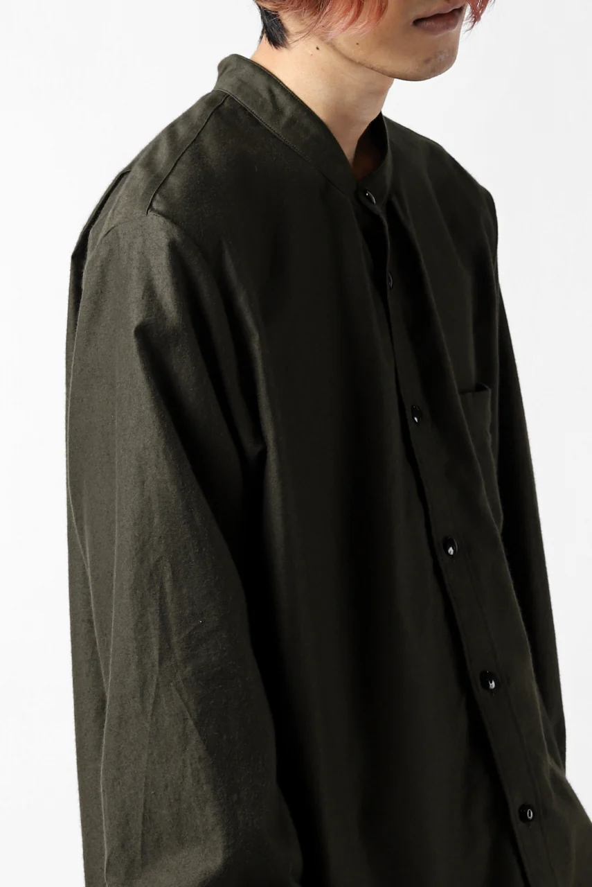 KLASICA SH-038 ATELIER SHIRT / SOFT MICRO MOLESKIN (LOG WOOD) - Image 32