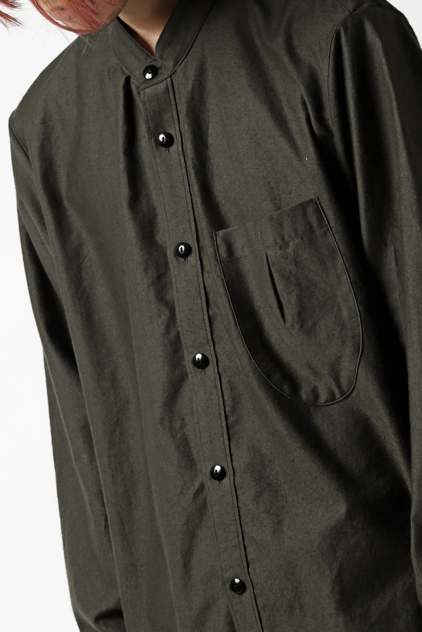 KLASICA SH-038 ATELIER SHIRT / SOFT MICRO MOLESKIN (LOG WOOD) - Image 33