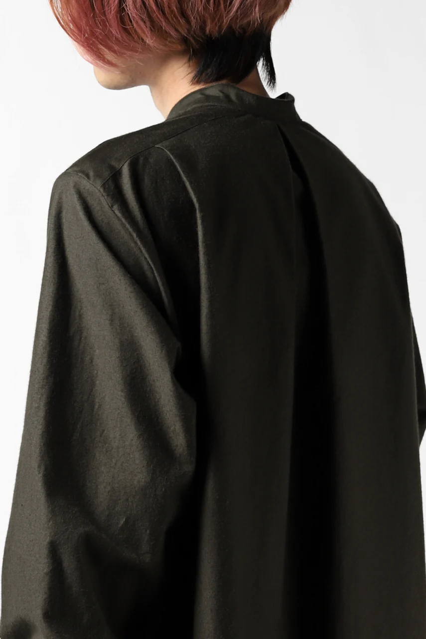 KLASICA SH-038 ATELIER SHIRT / SOFT MICRO MOLESKIN (LOG WOOD) - Image 35
