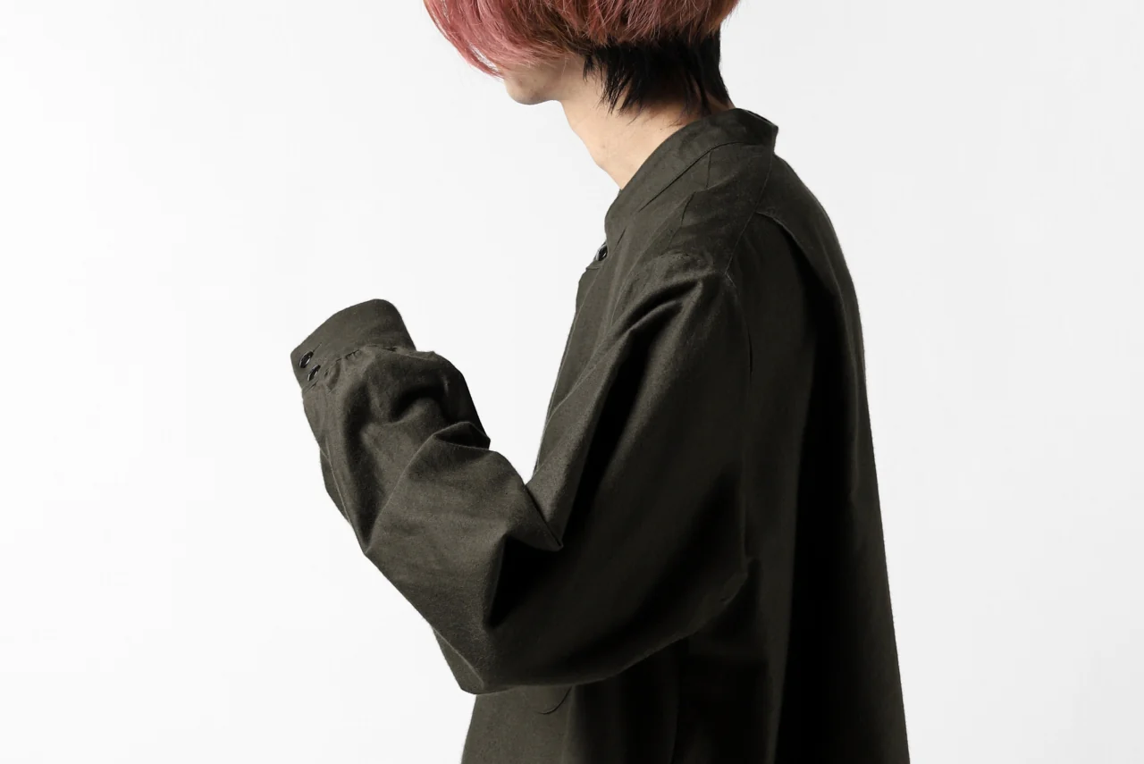KLASICA SH-038 ATELIER SHIRT / SOFT MICRO MOLESKIN (LOG WOOD) - Image 37