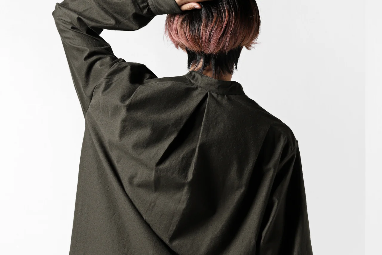 KLASICA SH-038 ATELIER SHIRT / SOFT MICRO MOLESKIN (LOG WOOD) - Image 41