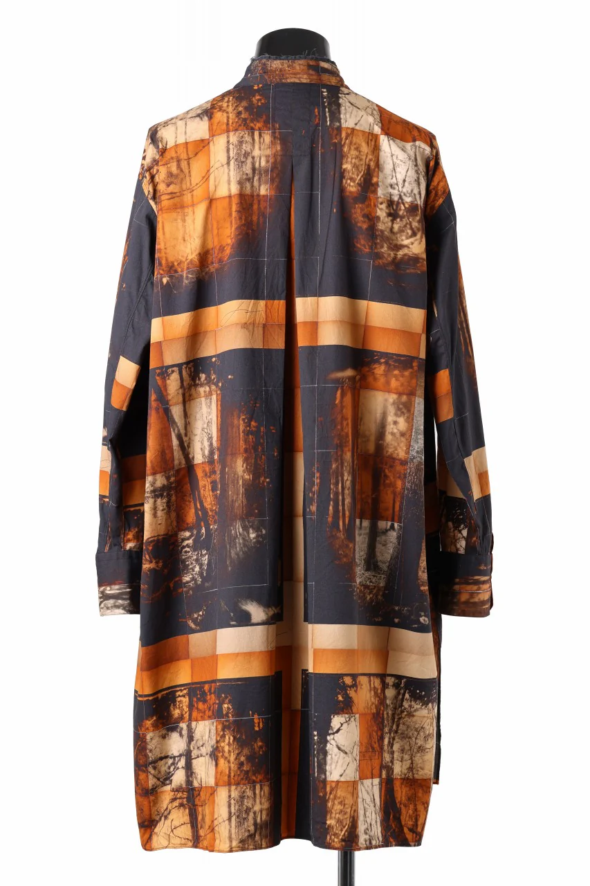 KLASICA SH-042 (Ys ver.) EXTRA LONG AND WIDE SHIRTS COAT / PHOTO PRINT (RANDOM PRINT) - Image 4