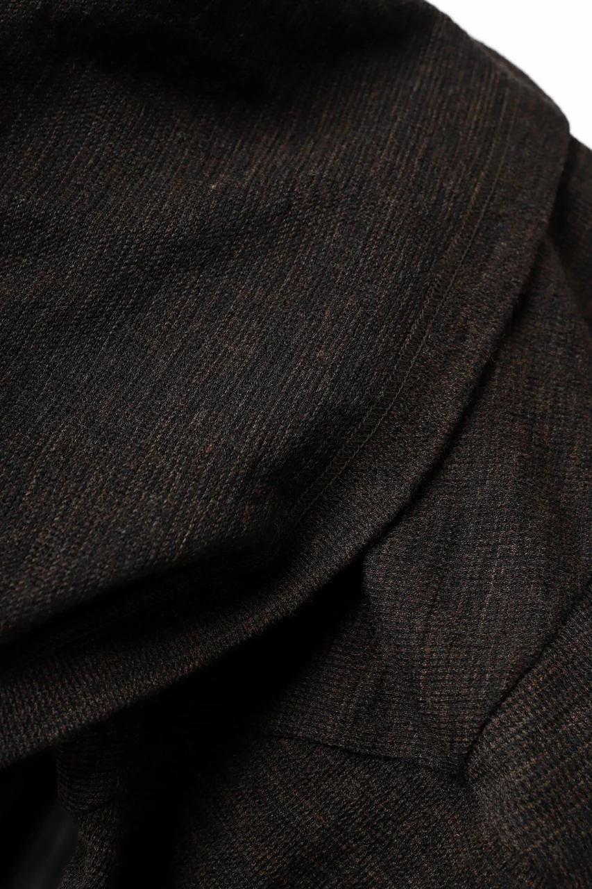 KLASICA SMOKE SMOOTH TURTLE NECK PULL / JACQUARD KNIT JERSEY (DARK OLIVE) - Image 15