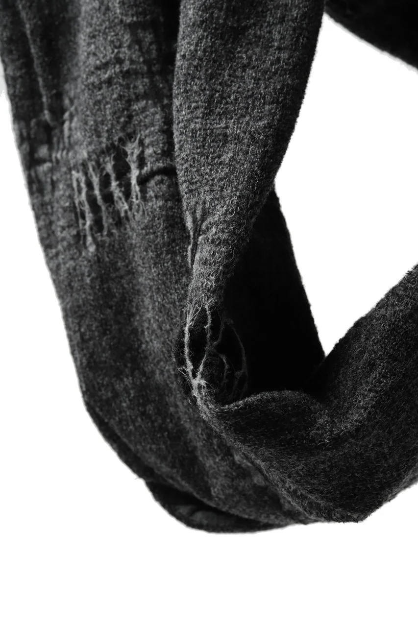 KLASICA SOULO TWIST SEWN SNOOD / TECH INTERSIA PILE (MIX GREY) - Image 15